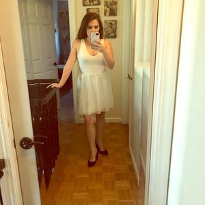 White sexy dress
